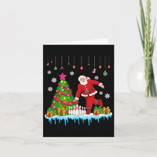 サンタ遊ボーリングクリスマスツリーおもしろい選手 カード