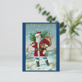 サンタ運イン・ザ・スノー シーズンポストカード (スタンド正面)