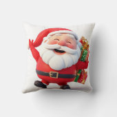 サンタ運クロースのフェスティバル クッション (裏面)