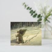 サンタ運クロースの木 シーズンポストカード (スタンド正面)