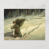 サンタ運クロースの木 シーズンポストカード (正面)