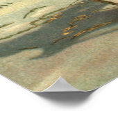 サンタ運クロースの木 ポスター (角)