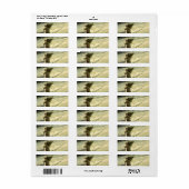 サンタ運クロースの木 ラベル (フルシート)