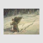 サンタ運クロースの木 薄葉紙 (正面)