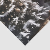 サンタ遠くにスニーククリスマス魔法ギフトラップ 薄葉紙 (詳細)