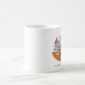 サンタ離れウェットハンドマググ コーヒーマグカップ (中央)