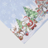 サンタ雪だるまトナディークリスマス 薄葉紙 (詳細)