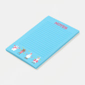 サンタ雪だるまポーラベアトインデア ポストイット (アングル)