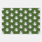 サンタ雹 ラッピングペーパーシート (正面2)