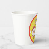 サンタ霜の降りたーか?クリスマスの行き方カップ 紙コップ (右)