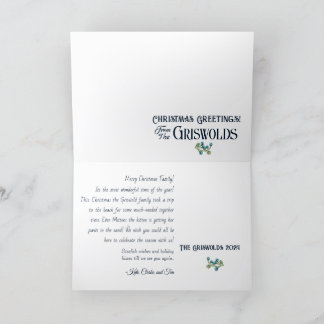 サンタ静かークリスマスカード「ナイト」 カード