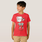 サンタ頭字語ティー Tシャツ (正面フル)