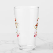 サンタ頭 タンブラーグラス (左)