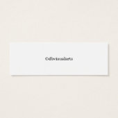 サンタ顔ギフトラベル (裏面)