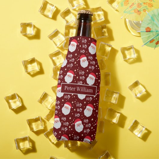 サンタ顔クリスマスホーホパタメリーン ボトルクーラー (インサイチュ 夏)