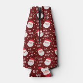 サンタ顔クリスマスホーホパタメリーン ボトルクーラー (裏面)