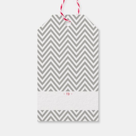 サンタ顔ヒップスターフェスティバルクリスマスモダンプレゼント ギフトタグ (裏面)