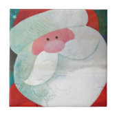 サンタ顔 タイル (正面)