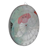 サンタ顔 ダーツボード (正面左)