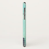 サンタ飛んでいるクロースとトナカイ Case-Mate iPhoneケース (裏面/左)