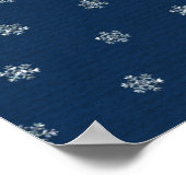 サンタ飛んでいるー飛行機ポスター ポスター (角)