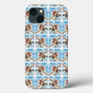 サンタ飛んでいるiPhoneケース iPhone 13ケース