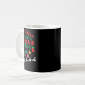 サンタ食べのCookieに最も近い – 家族のクリスマス コーヒーマグカップ (正面左)