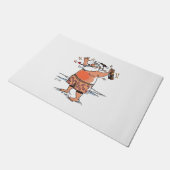 サンタ飲ドマト ドアマット (アングル)