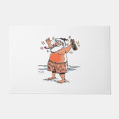 サンタ飲ドマト ドアマット (正面)