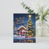 サンタ魔法ライドスルースノイ ポストカード (スタンド正面)