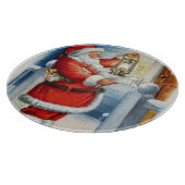 サンタ001 カッティングボード (角)