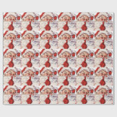 サンタ002 ラッピングペーパー (フラット)