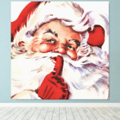 サンタ003 キャンバスプリント (インサイチュ (ウッドフロア))
