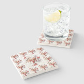 サンタ024 ストーンコースター (横)