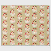 サンタ1ラッピング紙 ラッピングペーパー (フラット)