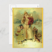 サンタ1897ヴィンテージセントニック シーズンポストカード (正面/裏面)