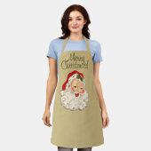 サンタ2号エプロン エプロン (着用した状態)