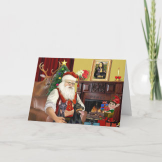 サンタ2（犬）ドーベルマン・ピンシェル シーズンカード