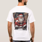 サンタ2 Tシャツ (裏面)