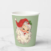 サンタ3号紙カップ 紙コップ (正面)