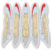 サンタ313 シール (正面)
