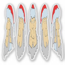 サンタ313 シール