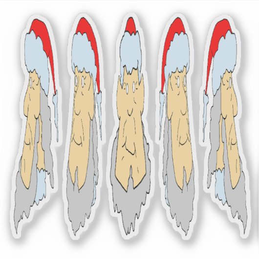 サンタ313 シール (正面)