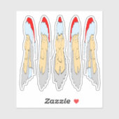 サンタ313 シール (シート)