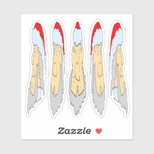 サンタ313 シール (シート)