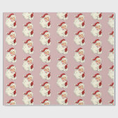 サンタ4ラッピング紙 ラッピングペーパー (フラット)