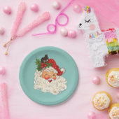 サンタ5号 ペーパープレート (パーティー)