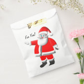 サンタ「あなたのために！」 トリートバッグ フェイバーバッグ (封をした状態)