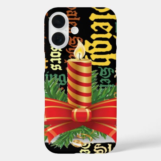 サンタ よい1日を、そしてよりよい夜を.jpg Case-Mate iPhoneケース (裏面)