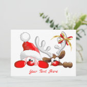 サンタ·アおもしろいンド·トナイダーの漫画 サンキューカード (スタンド正面)